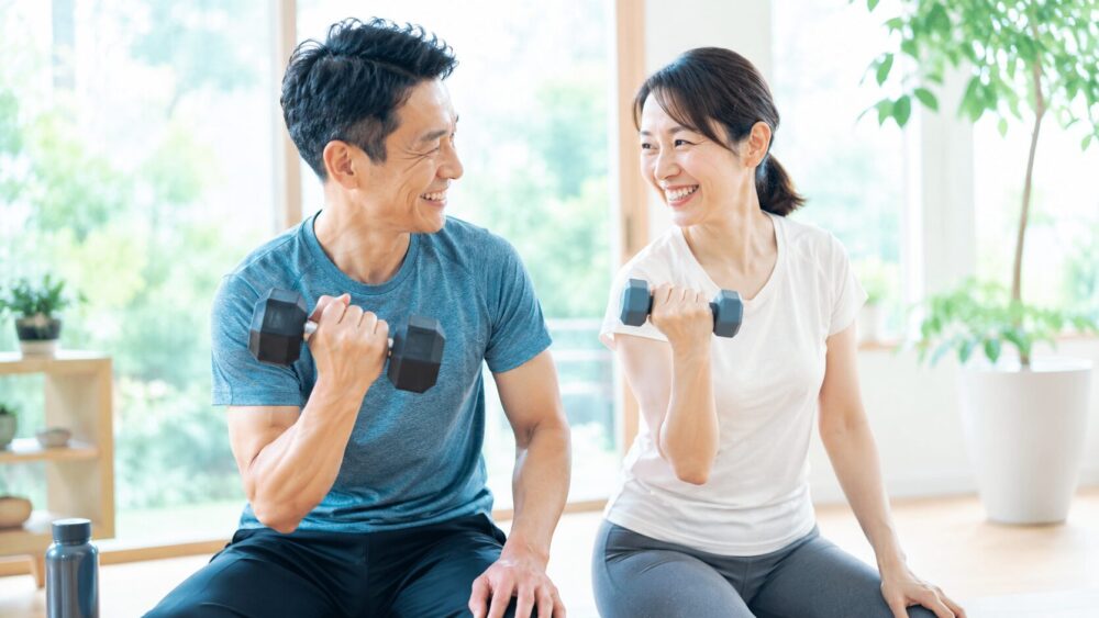 夫婦で挑戦する筋トレ