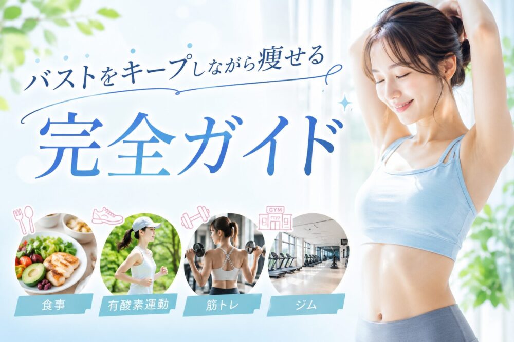 胸を残して痩せる方法
